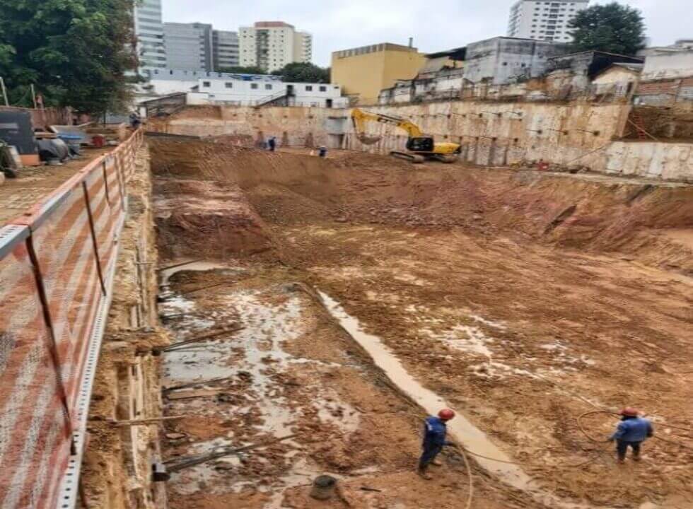Escavações - Julho de 2020