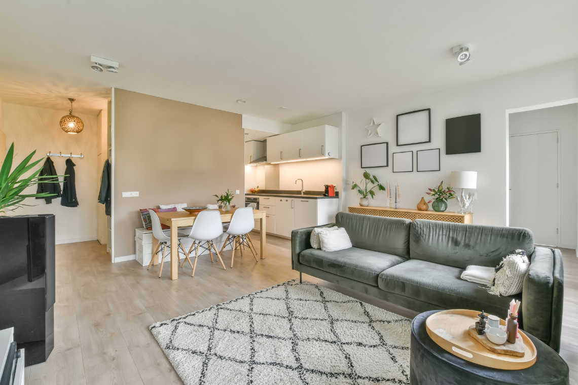 Foto de dentro de apartamento médio