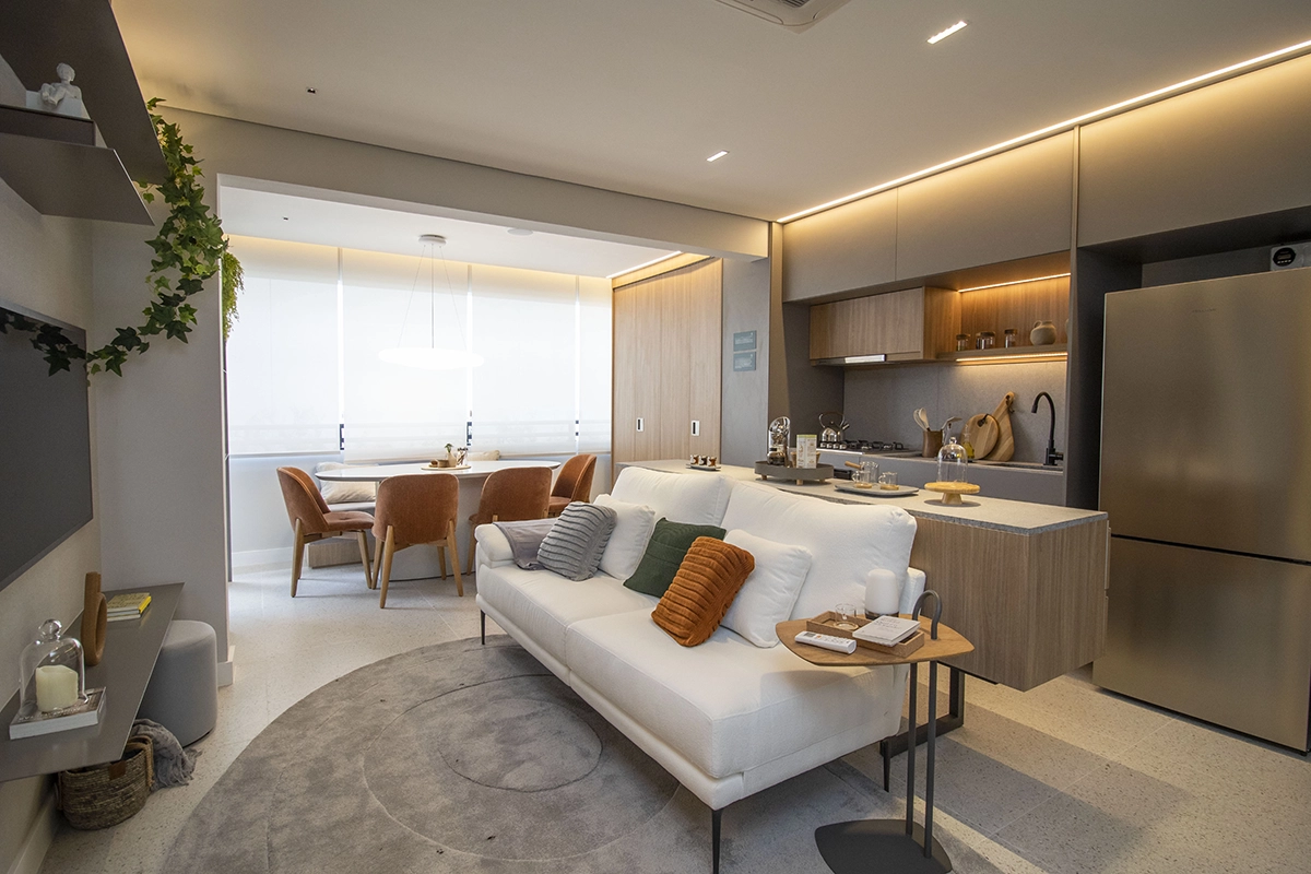 Foto apartamento decorado - Living